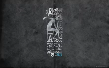 frank kafka Misc quote HD Desktop Wallpaper | Background Image