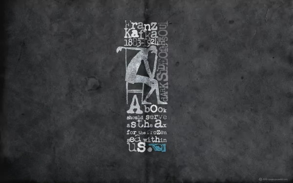 frank kafka Misc quote HD Desktop Wallpaper | Background Image