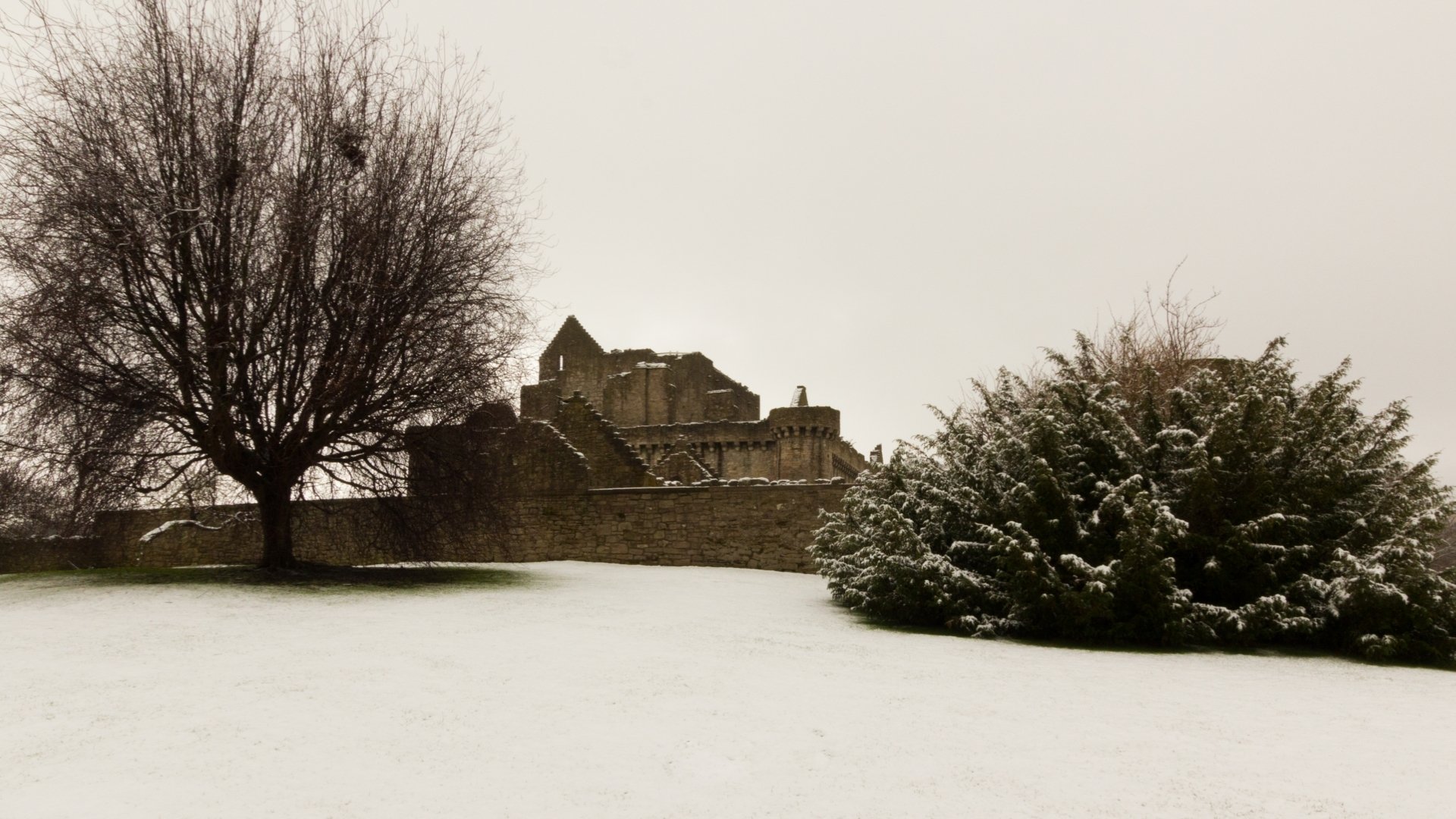 Download Man Made Craigmillar Castle HD Wallpaper