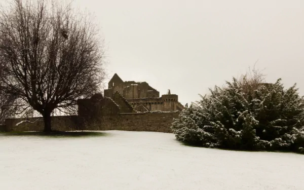 man made Craigmillar Castle HD Desktop Wallpaper | Background Image