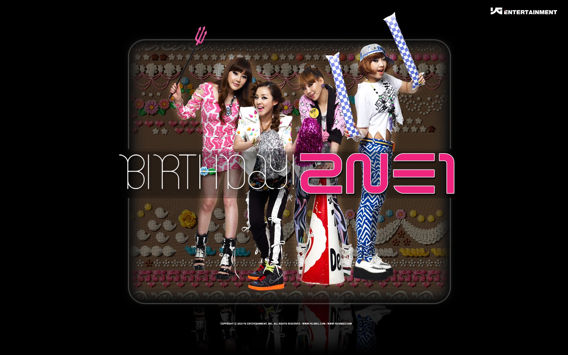 Download Music 2NE1 HD Wallpaper