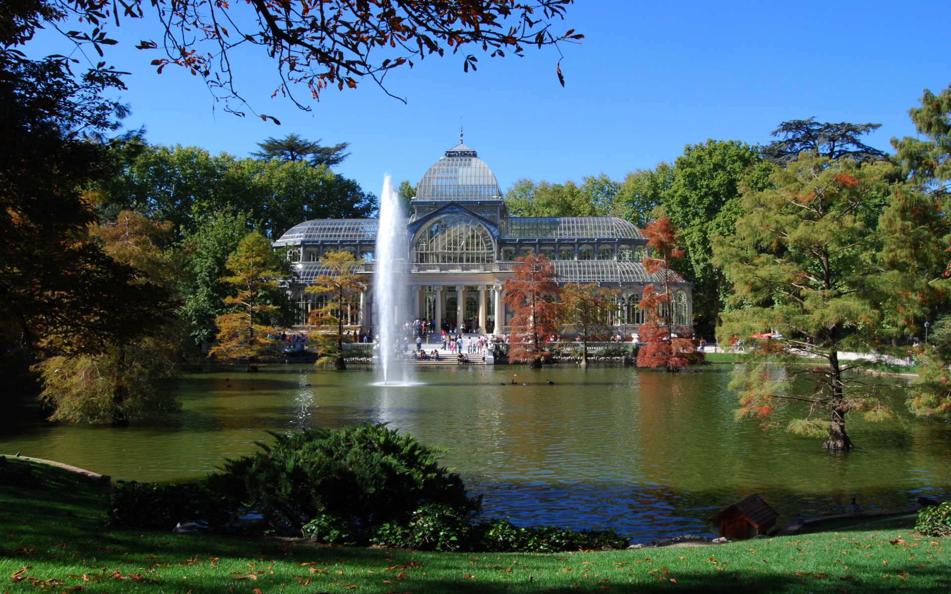 Palacio de Cristal HD Wallpaper