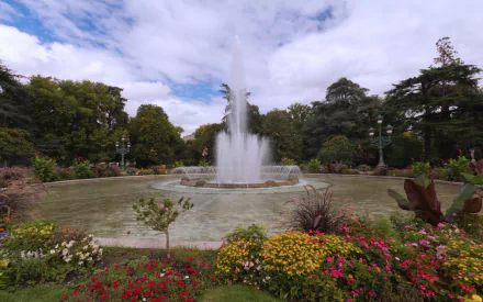 man made fountain HD Desktop Wallpaper | Background Image