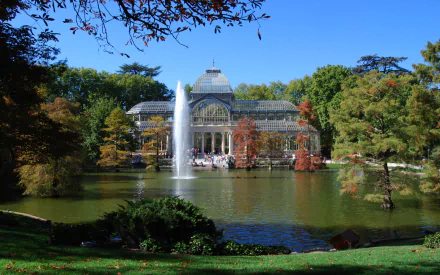 man made Palacio de Cristal HD Desktop Wallpaper | Background Image