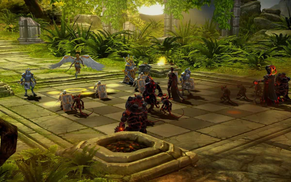 video game Battle Vs Chess HD Desktop Wallpaper | Background Image