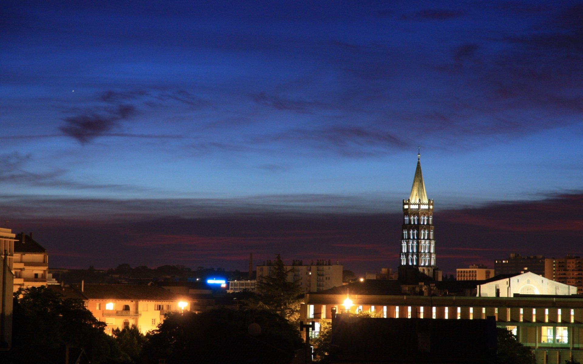 Download Religious Basilica Of St. Sernin, Toulouse HD Wallpaper