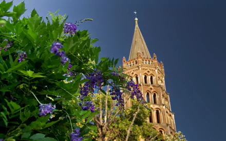 religious Basilica of St. Sernin, Toulouse HD Desktop Wallpaper | Background Image