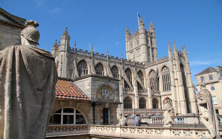 religious Bath Abbey HD Desktop Wallpaper | Background Image