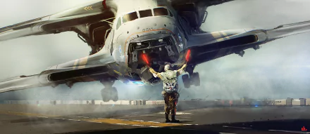 Sci Fi aircraft HD Desktop Wallpaper | Background Image