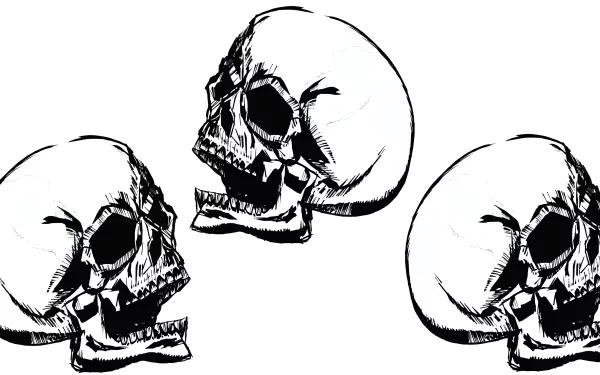 dark skull HD Desktop Wallpaper | Background Image