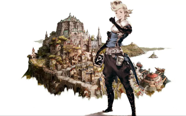 video game Bravely Default HD Desktop Wallpaper | Background Image
