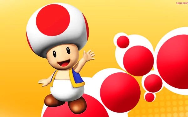 Toad (Mario) video game Super Mario Advance: Super Mario Bros. 2 HD Desktop Wallpaper | Background Image