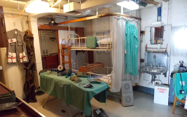  HMAS Vampire - Infirmary