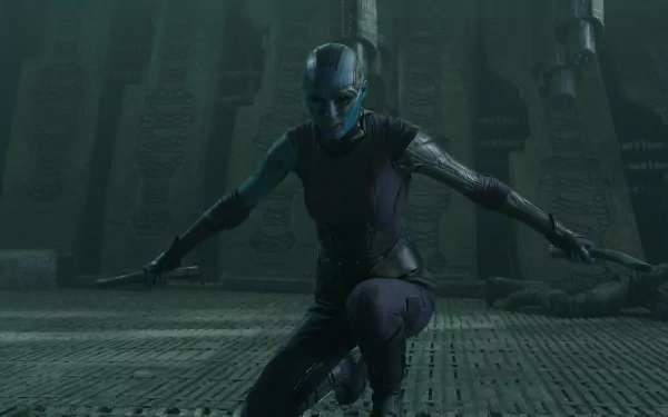 Nebula (Marvel Comics) Karen Gillan movie Guardians of the Galaxy HD Desktop Wallpaper | Background Image