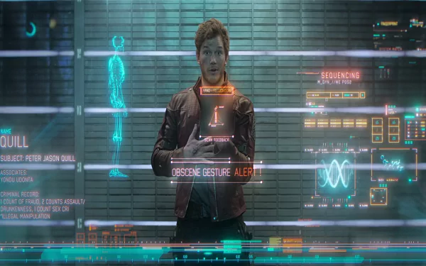 Peter Quill Chris Pratt movie Guardians of the Galaxy HD Desktop Wallpaper | Background Image