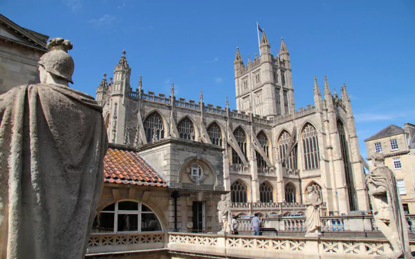 religious Bath Abbey HD Desktop Wallpaper | Background Image