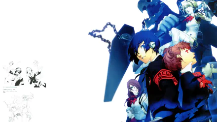 video game Persona 3 Portable HD Desktop Wallpaper | Background Image