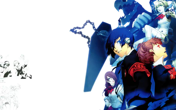 video game Persona 3 Portable HD Desktop Wallpaper | Background Image