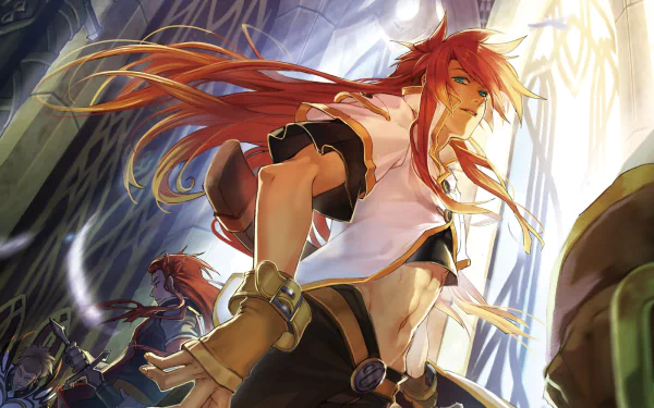 Luke Fon Fabre video game Tales Of The Abyss HD Desktop Wallpaper | Background Image