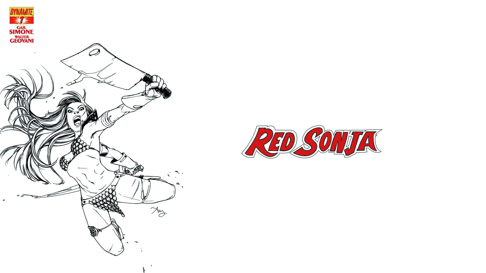 Red Sonja HD Wallpaper