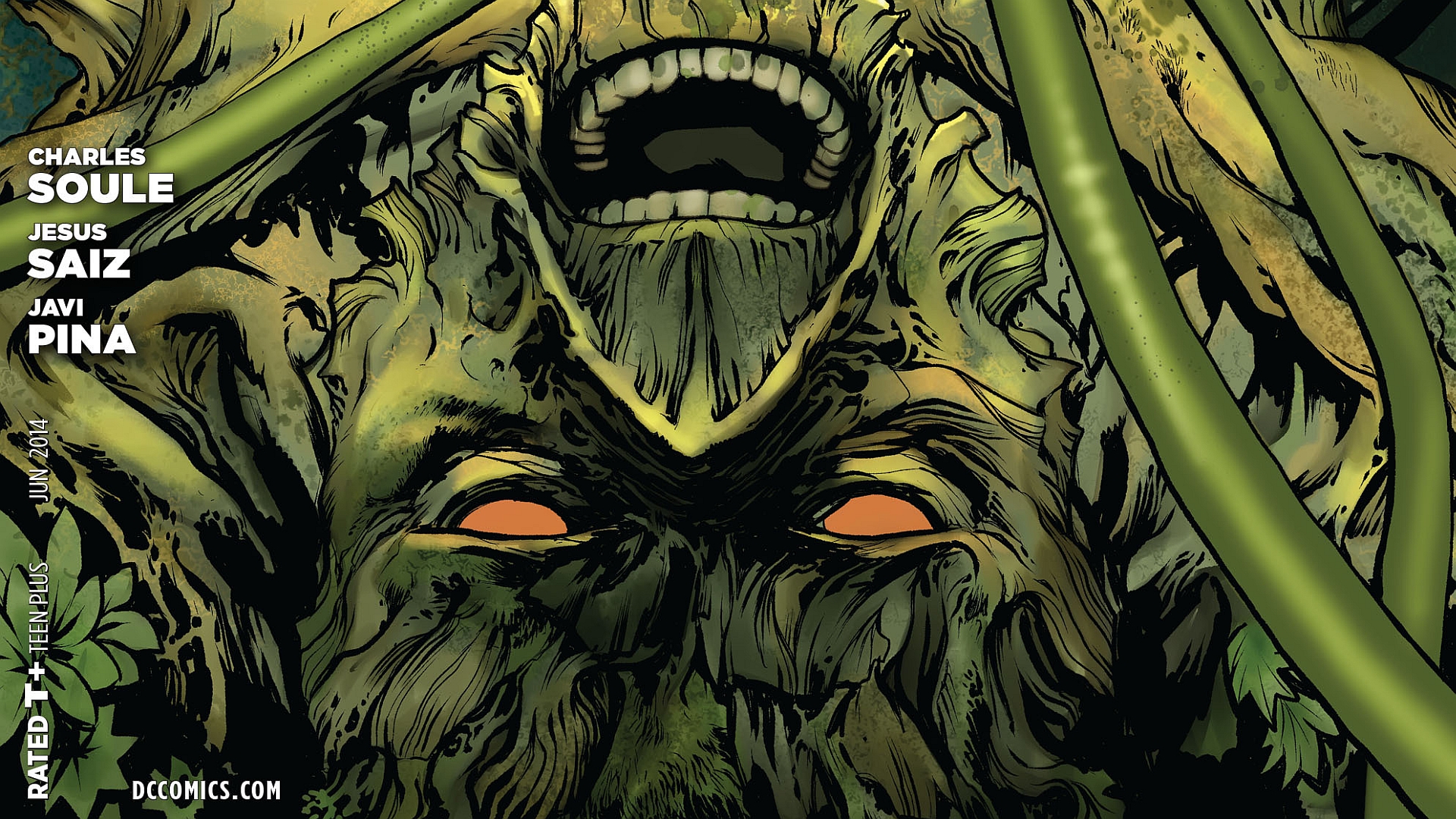 Download Comic Swamp Thing Wallpaper