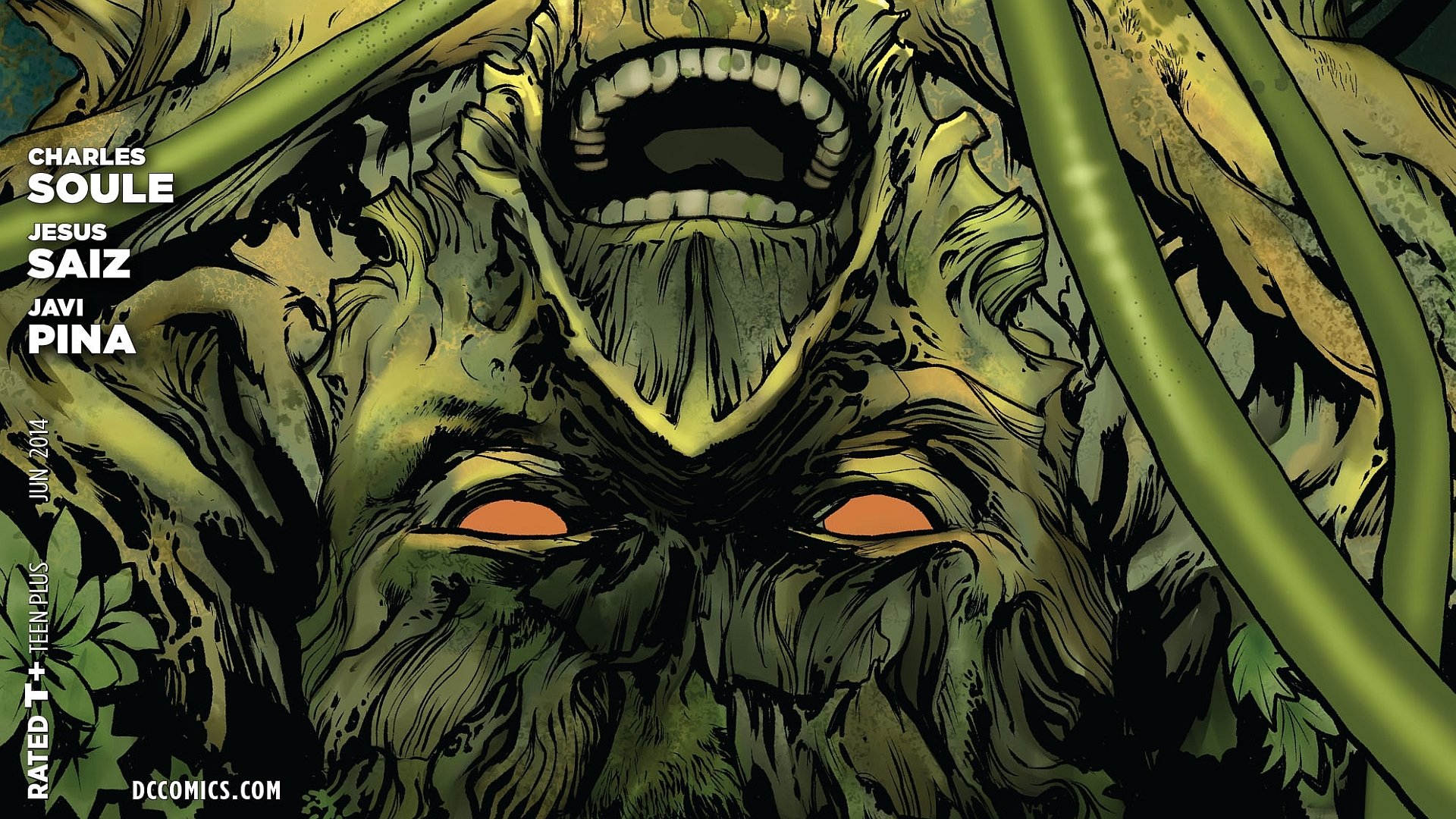 Download Comic Swamp Thing HD Wallpaper