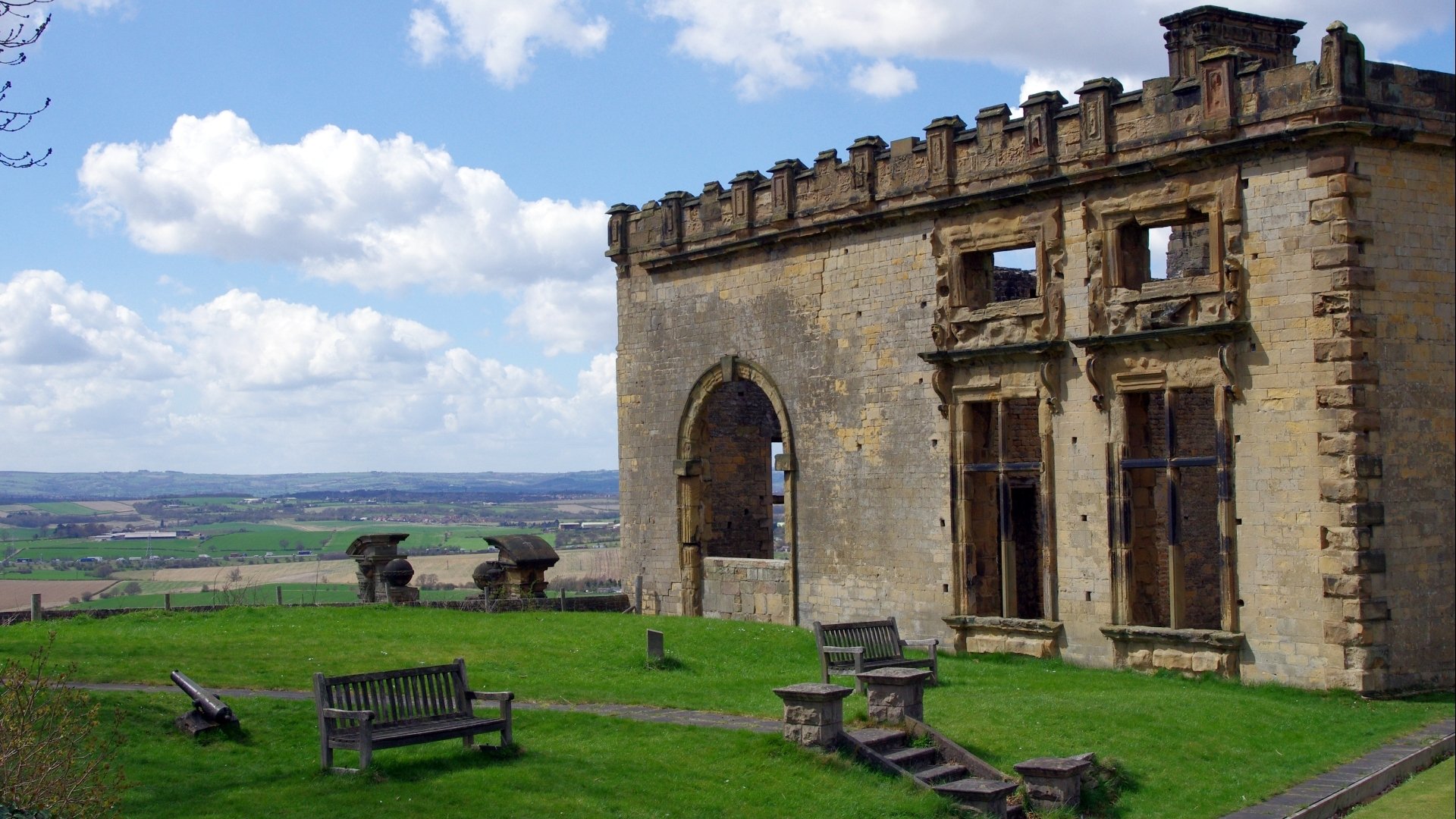 Download Man Made Bolsover Castle HD Wallpaper