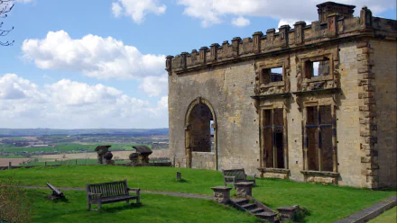 man made Bolsover Castle HD Desktop Wallpaper | Background Image
