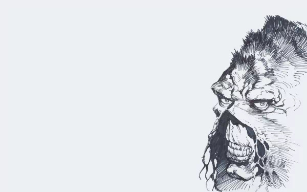 Comic Swamp Thing HD Desktop Wallpaper | Background Image