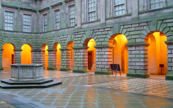 man made Lyme Park HD Desktop Wallpaper | Background Image