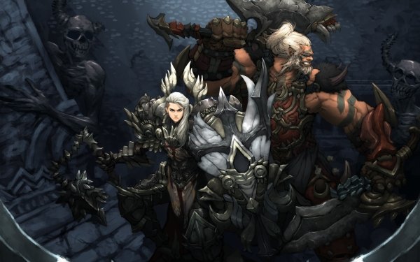Video Game Diablo III: Reaper Of Souls Diablo Barbarian Crusader HD Wallpaper | Background Image