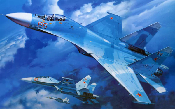 military Sukhoi Su-27 HD Desktop Wallpaper | Background Image