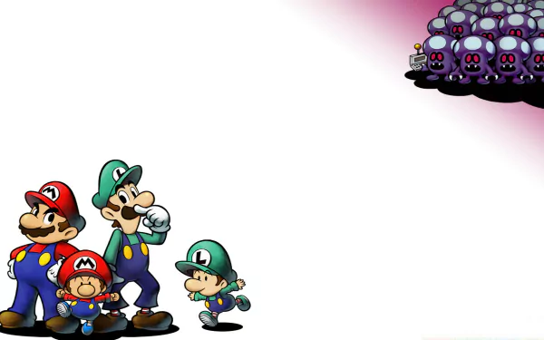 video game Mario & Luigi: Partners in Time HD Desktop Wallpaper | Background Image