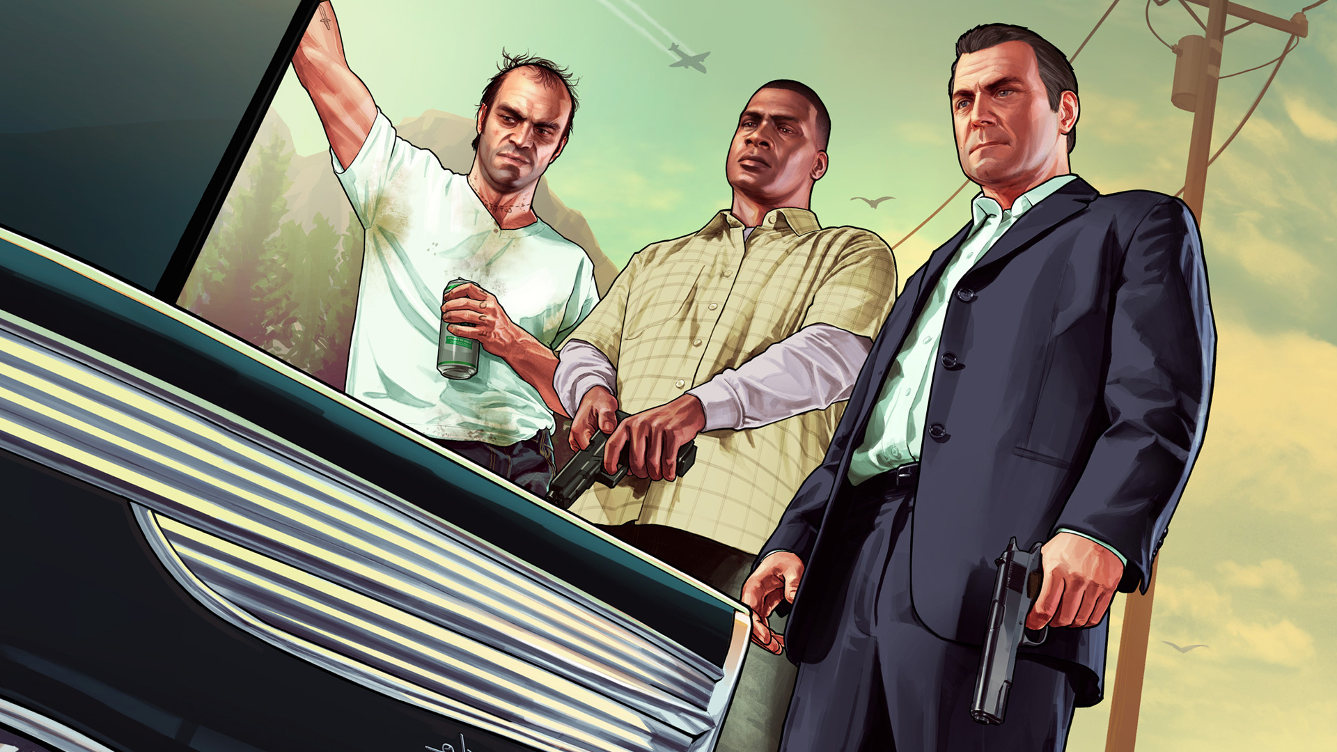 My Free Wallpapers Games Wallpaper Grand Theft Auto V - vrogue.co