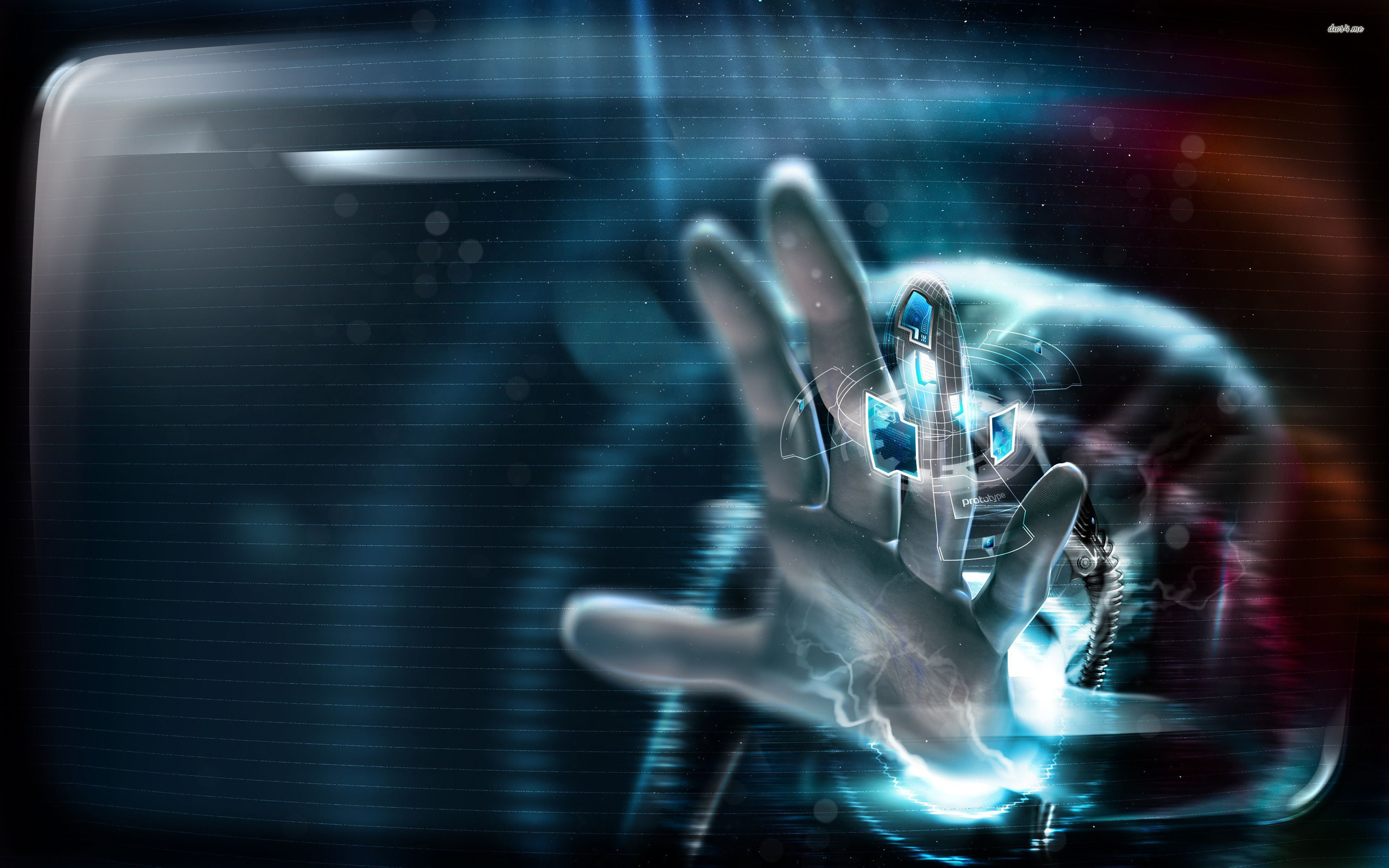 Sci Fi Hand HD Wallpaper | Background Image