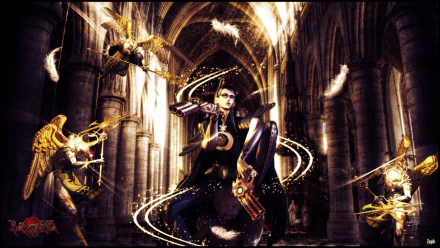 video game Bayonetta (Character) HD Desktop Wallpaper | Background Image