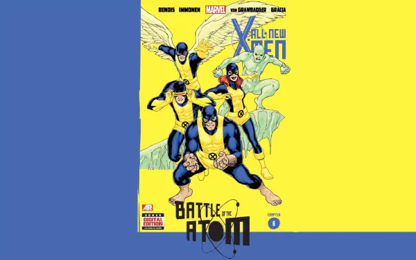 Jean Grey Angel (Marvel Comics) Marvel Girl Beast (Marvel Comics) Iceman (Marvel Comics) Original X-Men Cyclops (Marvel Comics) Warren Worthington III Comic All New X-Men HD Desktop Wallpaper | Background Image