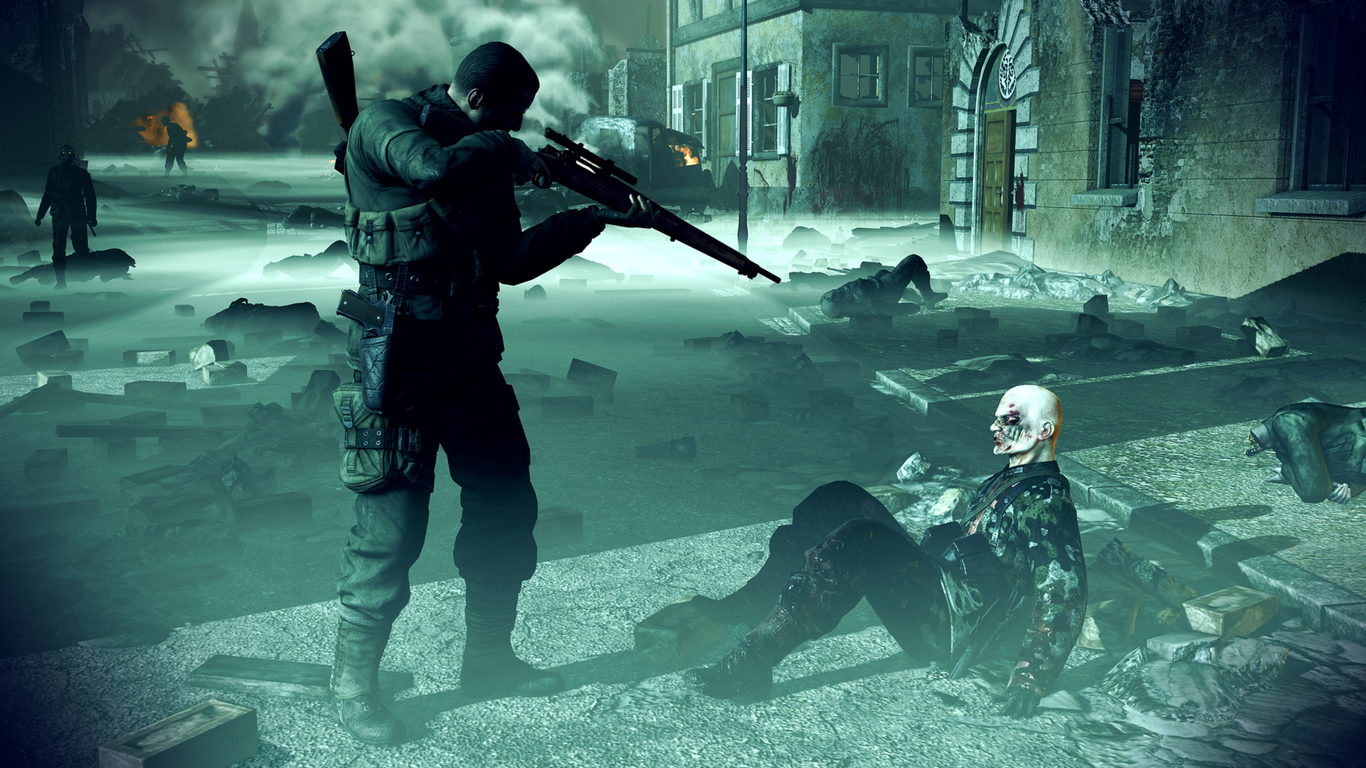 Sniper Elite: Nazi Zombie Army HD Wallpaper