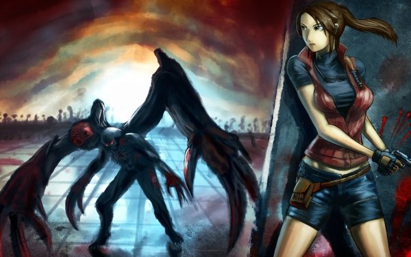 Video Game Resident Evil: The Darkside Chronicles Resident Evil Claire Redfield William Birkin HD Wallpaper | Background Image