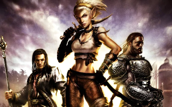 video game Forgotten Realms HD Desktop Wallpaper | Background Image