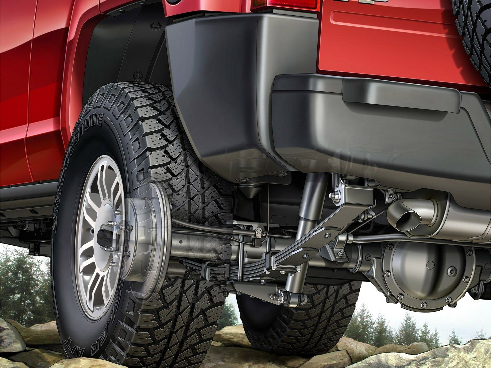 Download Hummer Vehicle Hummer H3 Wallpaper