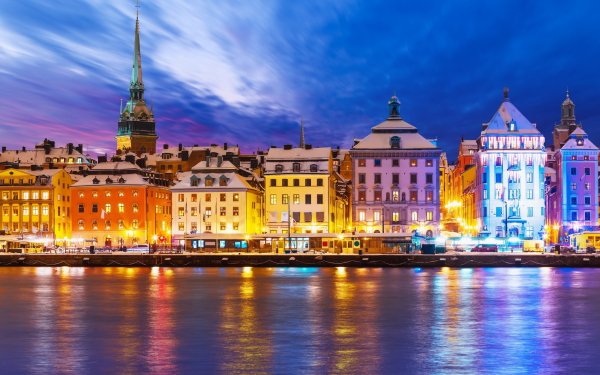 Man Made Stockholm Cities Sweden HD Wallpaper | Background Image