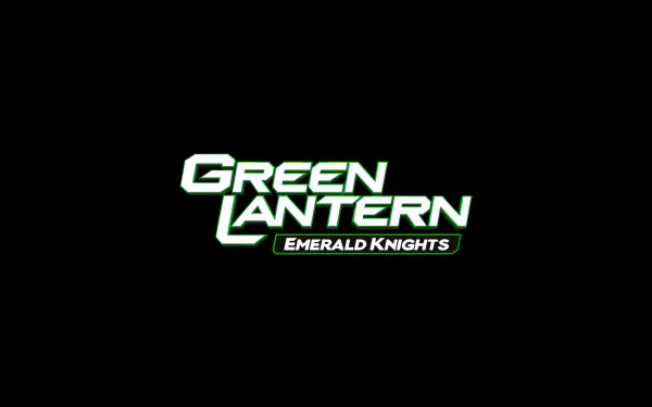 logo movie Green Lantern: Emerald Knights HD Desktop Wallpaper | Background Image