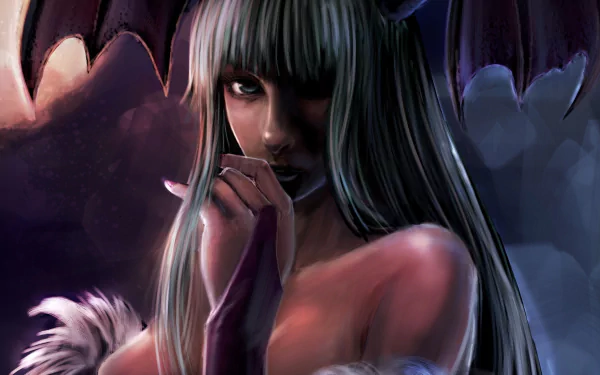 Morrigan Aensland video game Darkstalkers HD Desktop Wallpaper | Background Image