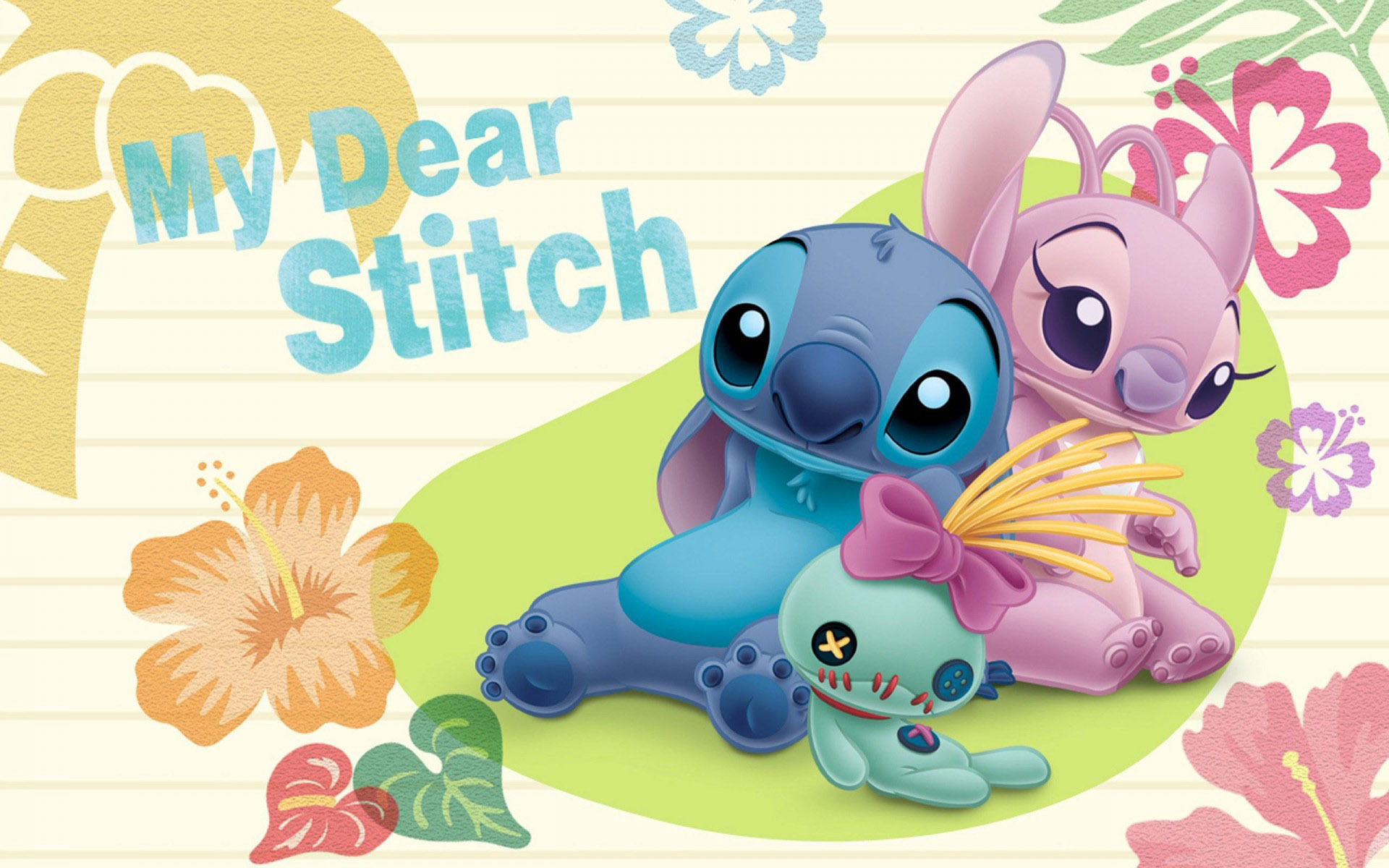 My Dear Stitch: HD Wallpaper from Lilo & Stitch