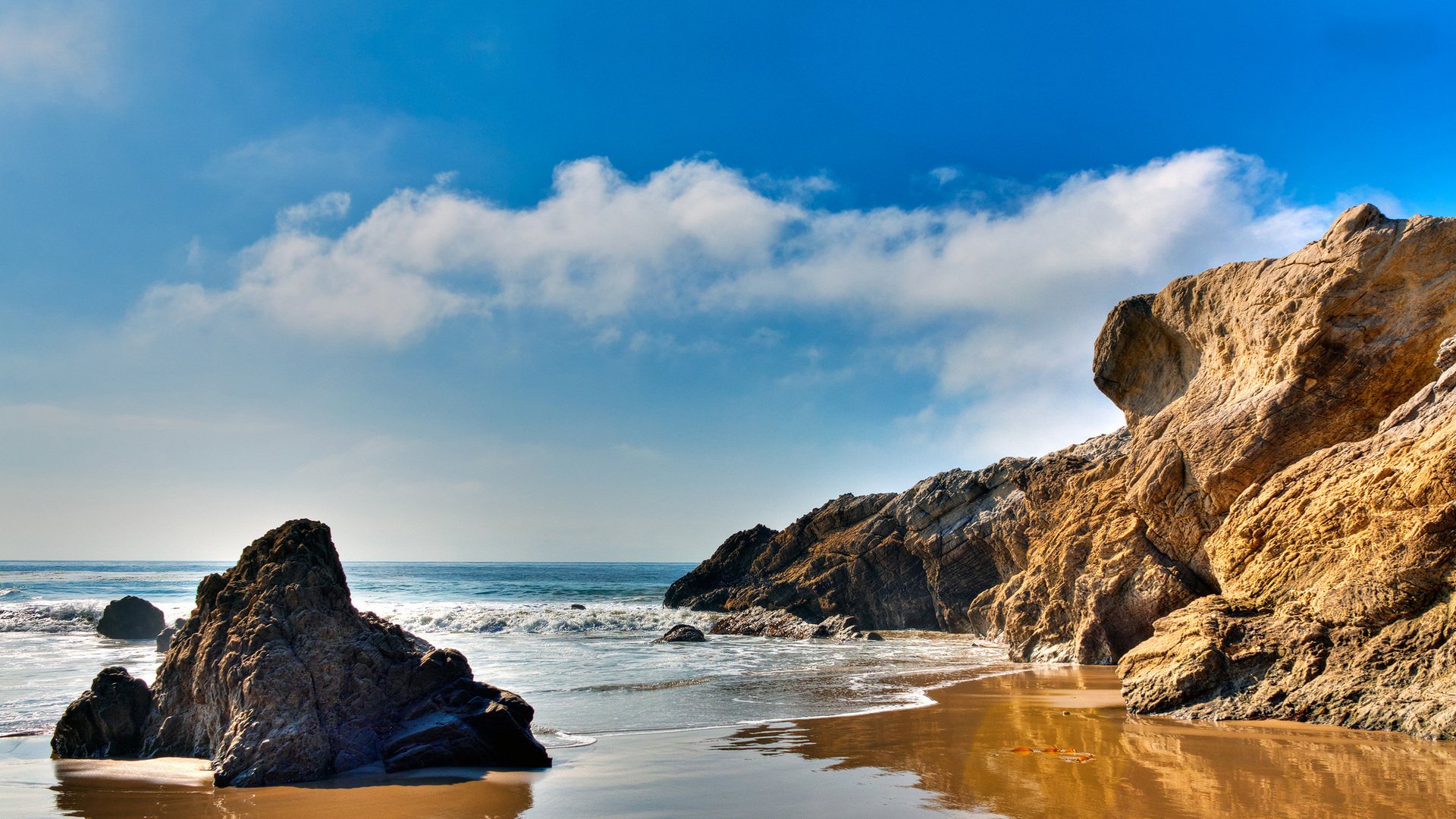 Download Nature Coastline HD Wallpaper