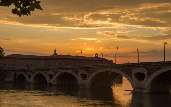 man made Pont Neuf, Toulouse HD Desktop Wallpaper | Background Image