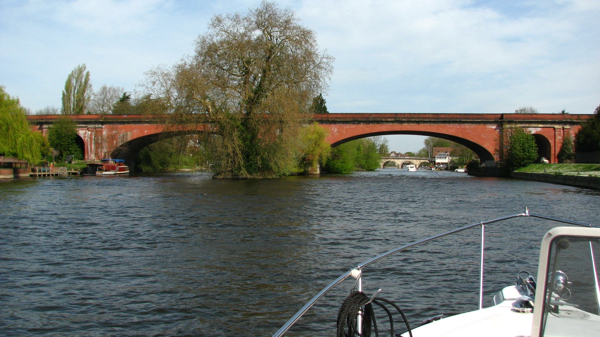 Download Man Made Maidenhead Bridge HD Wallpaper