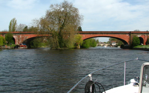 man made Maidenhead Bridge HD Desktop Wallpaper | Background Image