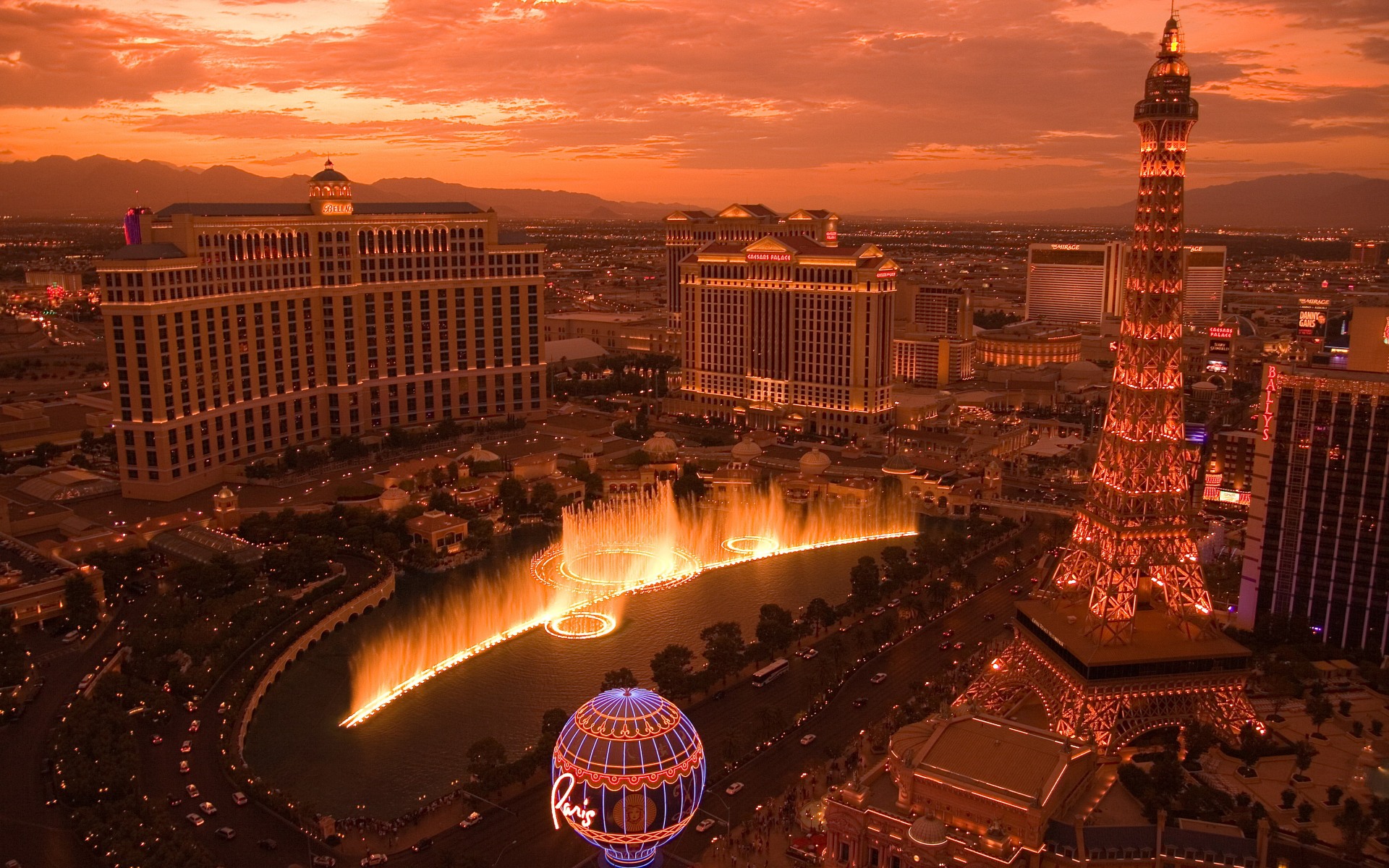 Man Made Las Vegas HD Wallpaper | Background Image